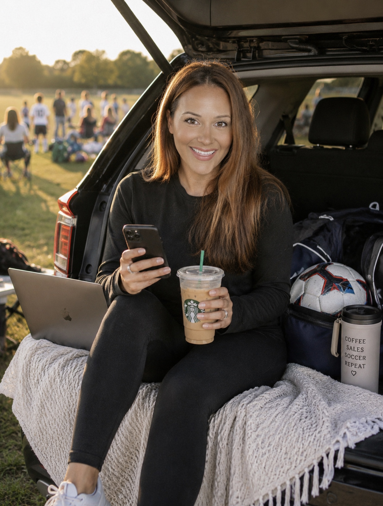 Working from the sideline